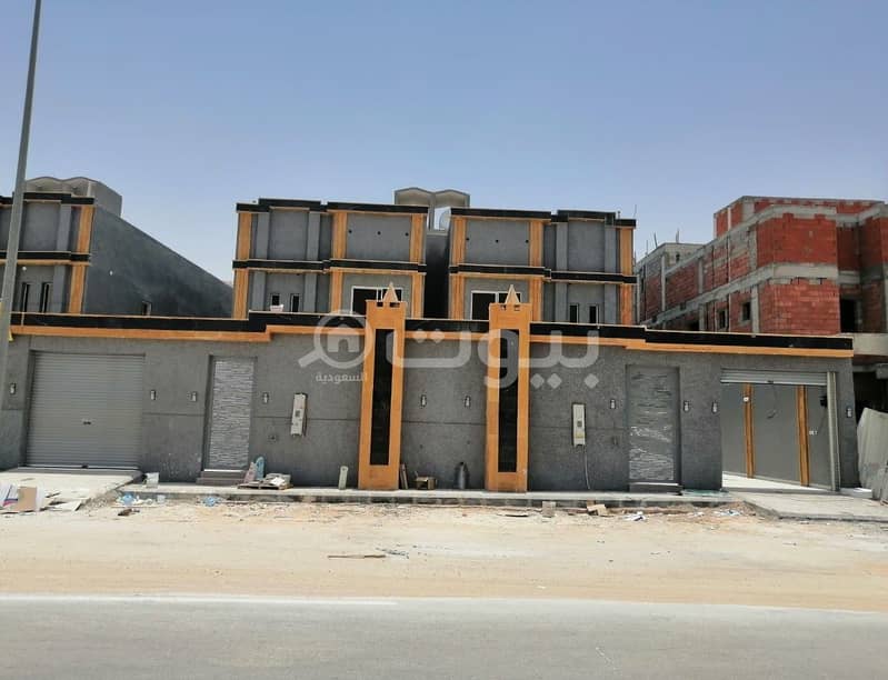 Duplexes for sale staircase hall in Okaz, South Riyadh