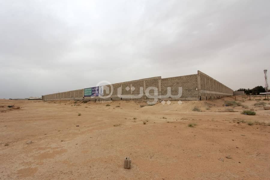 Commercial land for rent in Hit district, Al Kharj Riyadh Region