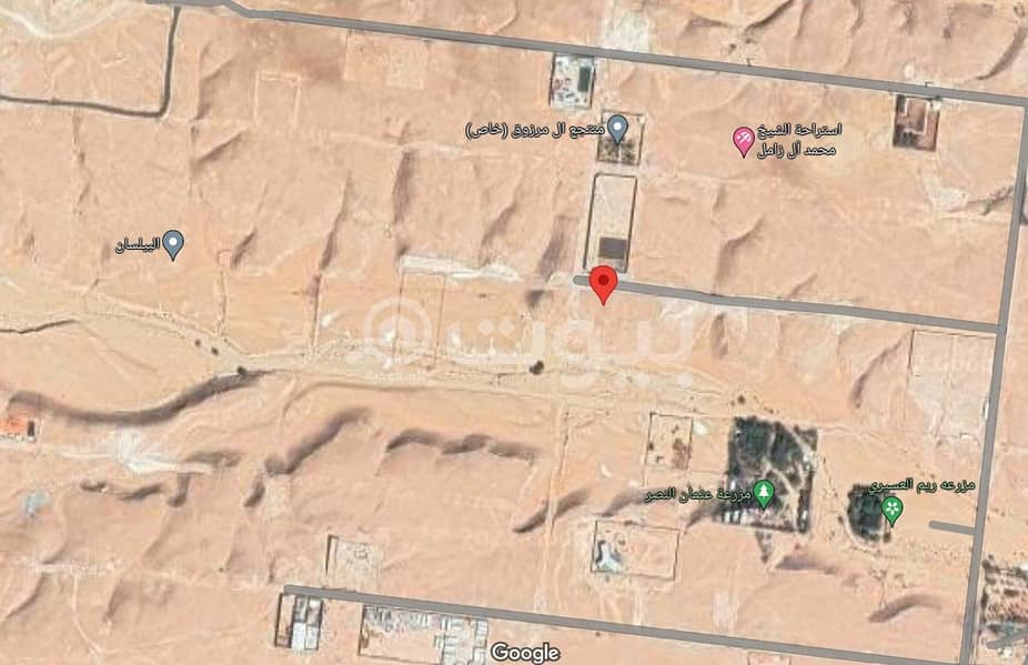 Land for sale in scheme 61 in Al-ammariyah Sheme, Al-diriyah, Riyadh