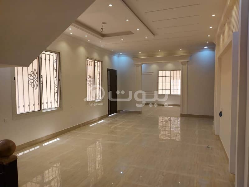 Villa with staircase for sale in Al Qadisiyah, East of Riyadh