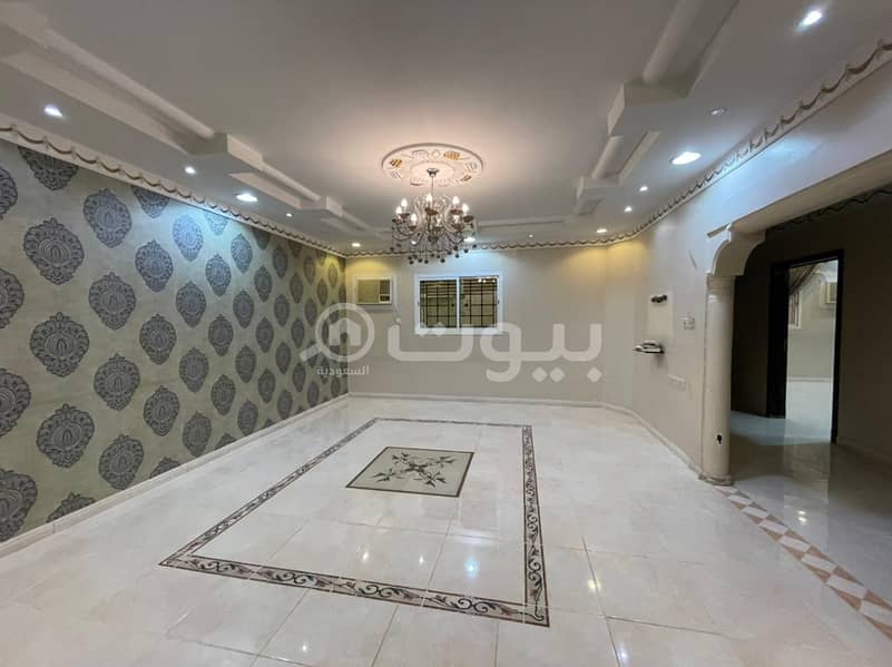 Villa floor and 3 apartments for sale in Ishbiliya, east of Riyadh