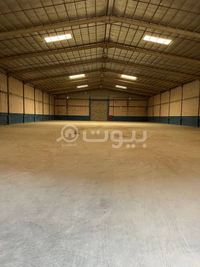Warehouse for Rent in Riyadh, Riyadh Region - Warehouse | 2150 SQM for rent in Al Mishal District, South of Riyadh