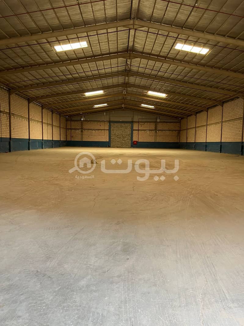 Warehouse | 2150 SQM for rent in Al Mishal District, South of Riyadh