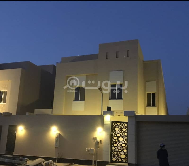 For rent a villa in Masharef Hills in Al Narjis district, north of Riyadh