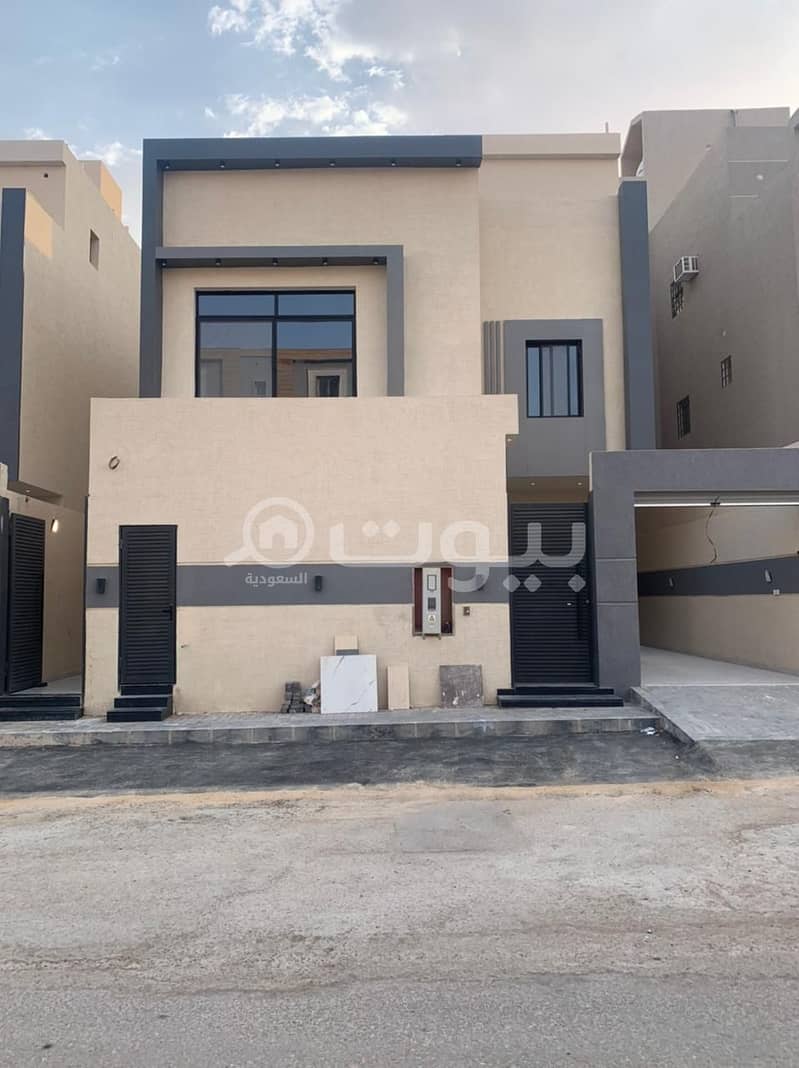 For sale villa in Al-Arid neighborhood, Al-Amanah scheme, north of Riyadh
