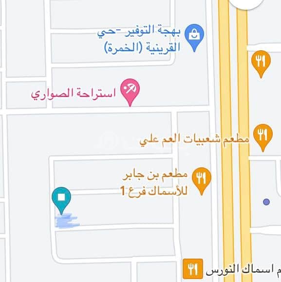 Residential land in Al Qryniah, South Jeddah