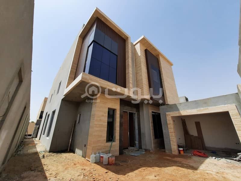 Villa with an apartment for sale in Al Narjis District, North of Riyadh