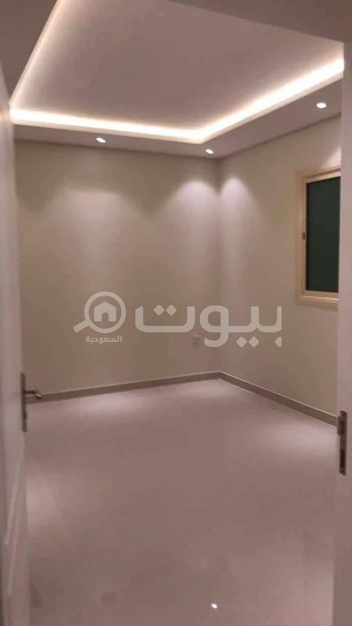Second-floor apartment for rent in Al Arid District, North of Riyadh