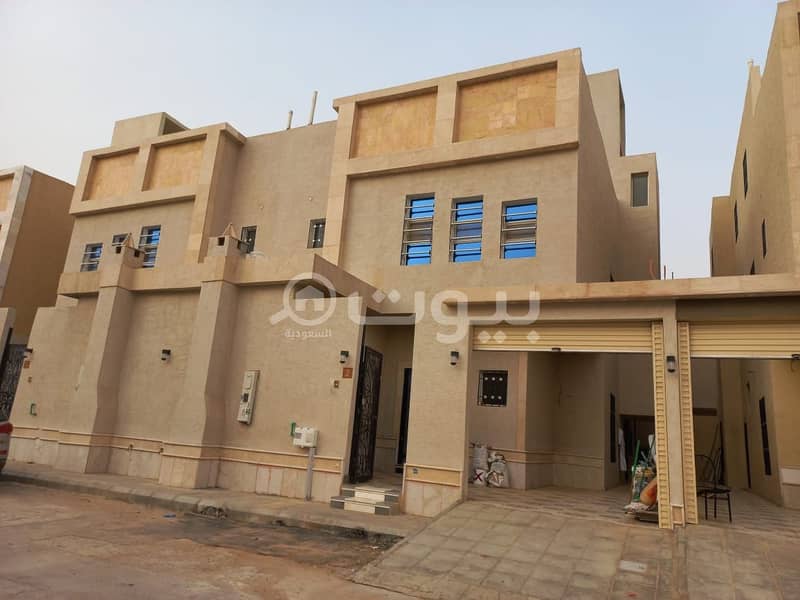 Villa with internal staircase for sale in Al Dar Al Baida, South of Riyadh