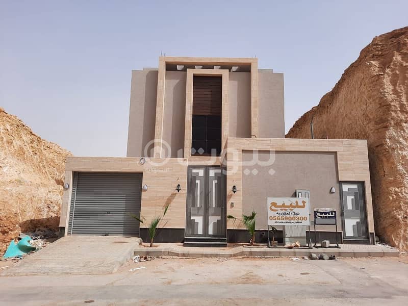 Villa with apartment for sale in Al Narjis, North of Riyadh | 375 sqm