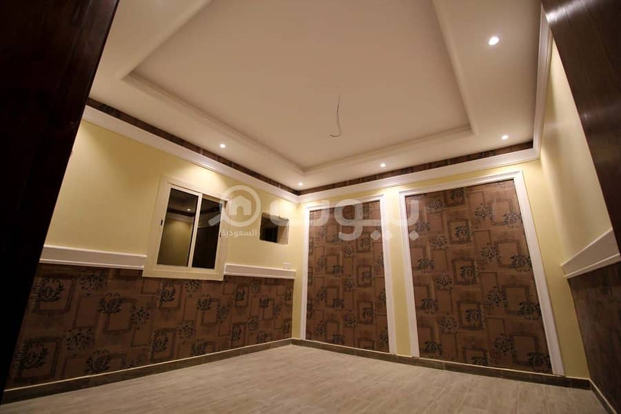 For sale an apartment of 4 front rooms for sale in Al Mraikh, North Jeddah