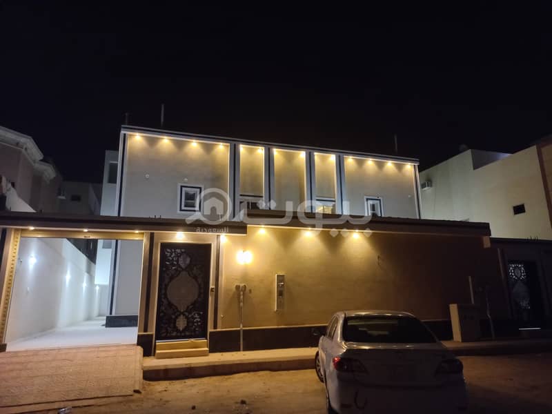 Villa with internal stairs for sale in Al Dar Al Baida, south of Riyadh