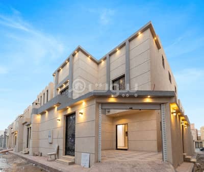 5 Bedroom Villa for Sale in Riyadh, Riyadh Region - Villa with staircase for sale in Al Ghroob Neighborhood, West of Riyadh