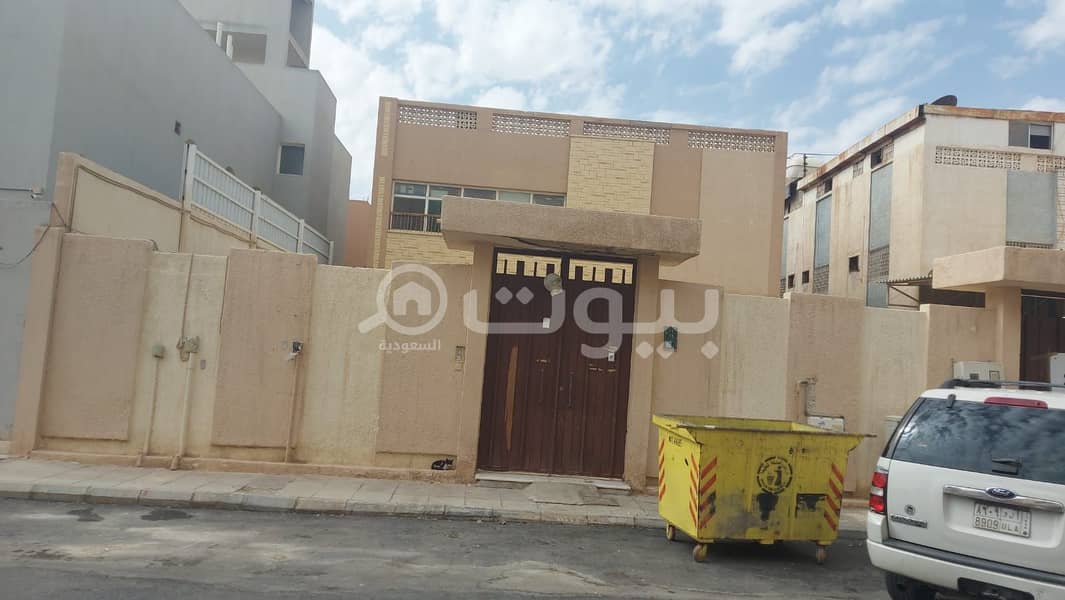 For sale villa with land value in Al Malaz, East Riyadh