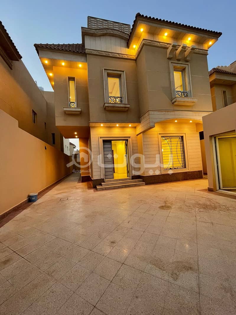 For sale villa in Al-Yasmin district, north of Riyadh
