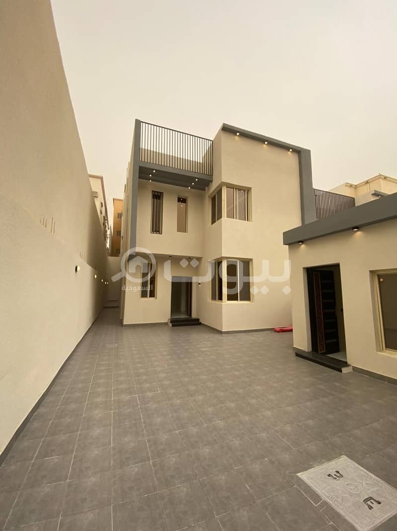 Modern villa with two floors and an annex for sale in Al-Wessam district, Khamis Mushait