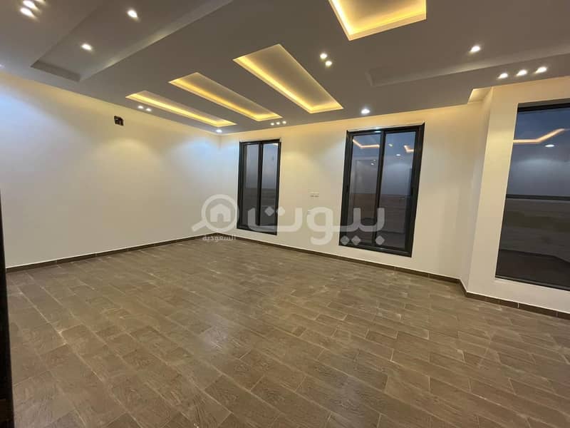 Villa with internal staircase and apartment for sale in Al Rimal, East of Riyadh