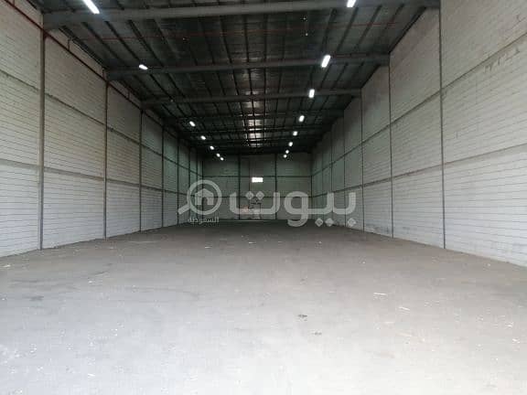 Warehouse for rent in Al-Khomrah, south of Jeddah