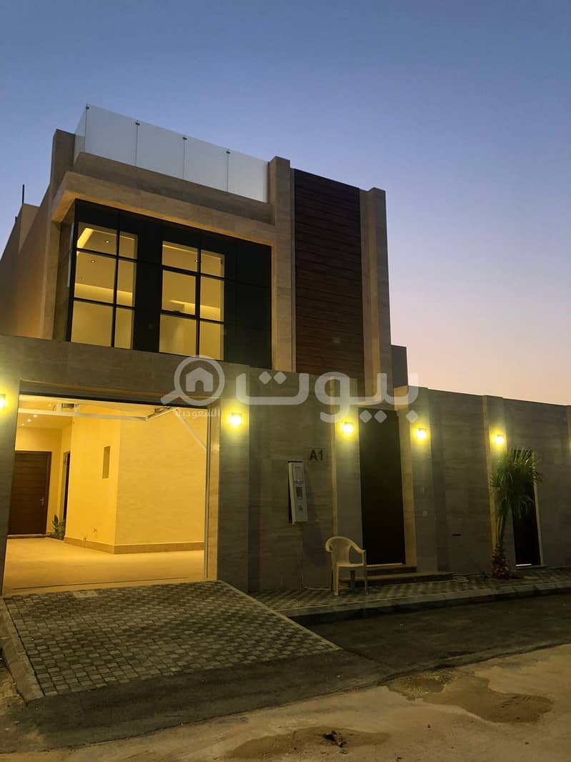 Two villas for sale in Al Narjis district, north of Riyadh