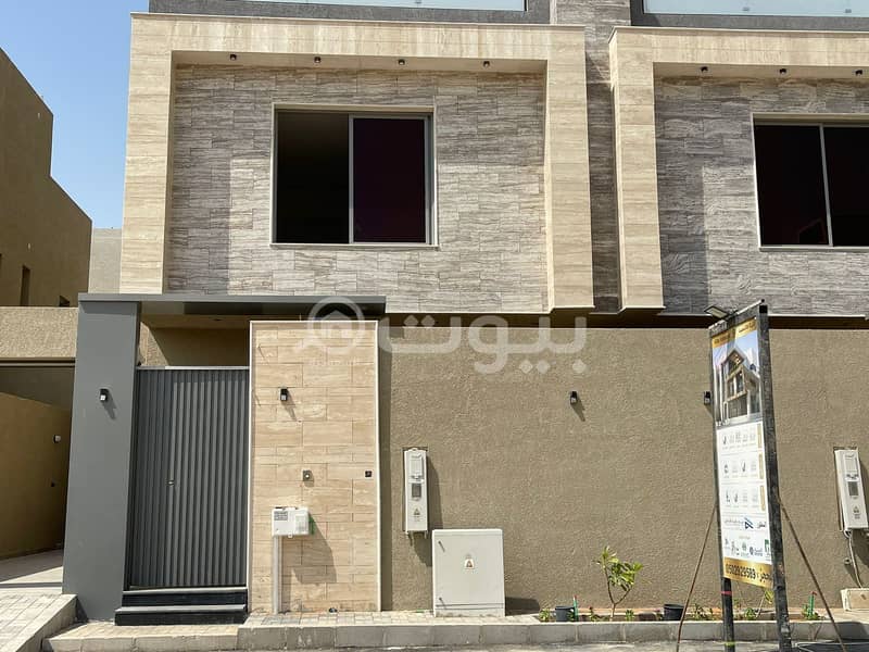 Villa with internal stairs only for sale in Al Munsiyah district, east of Riyadh