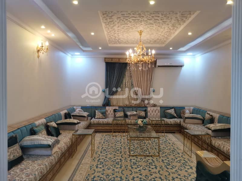 Villa with internal stairs for sale in Al Rimal, East of Riyadh