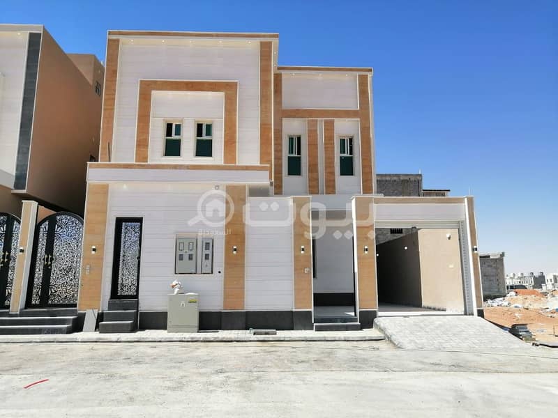 Villa with staircase for sale in Al Rimal, East of Riyadh