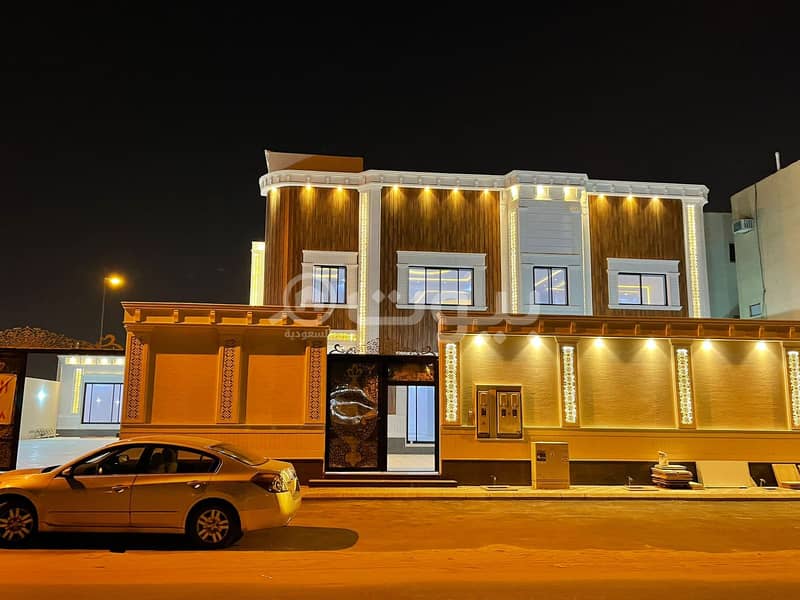 Palace with 3 apartments for sale in Al Rimal, East of Riyadh