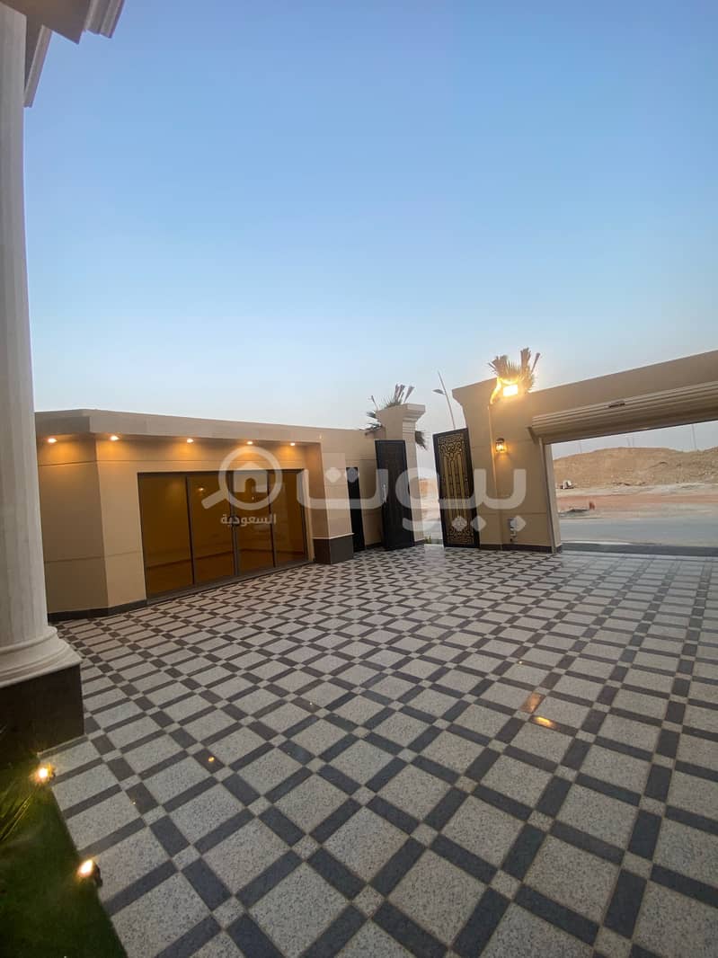 Luxury and modern villa for sale in Al Narjis district, east of Riyadh