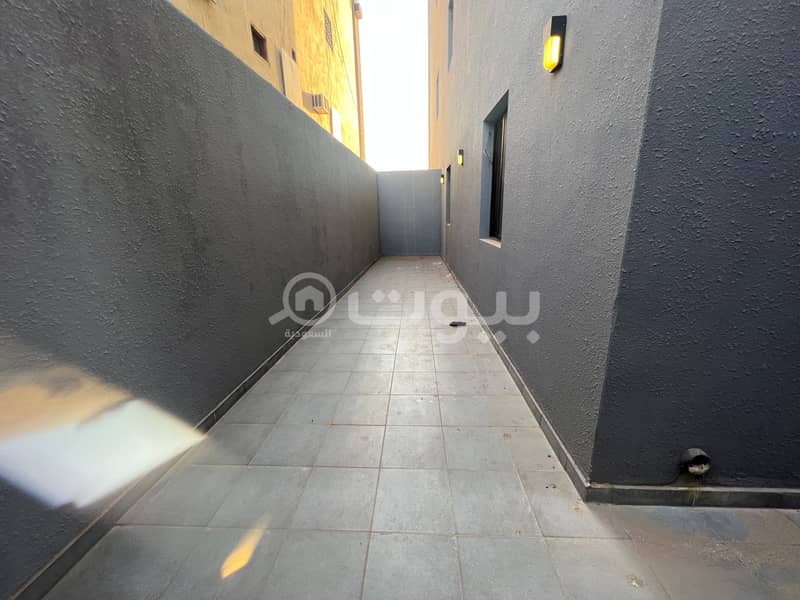 شقة مع حوش للإيجار في اليرموك، شرق الرياض