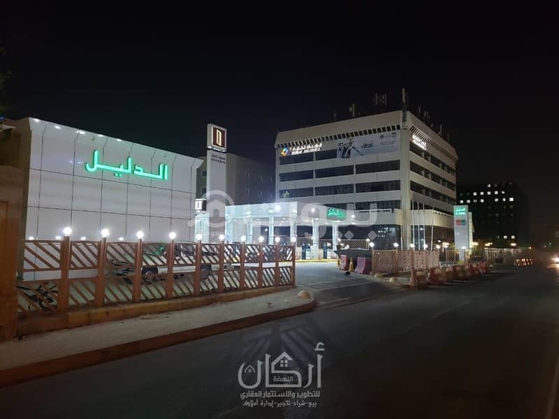 محطه للبيع حي الظباط، وسط الرياض
