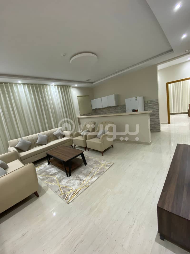 Furnished apartments for families for rent in Dhahrat Laban, west of Riyadh