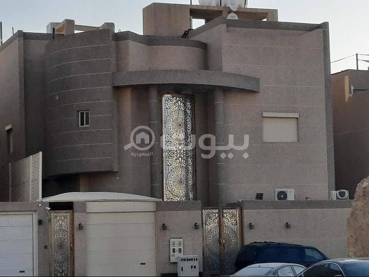Villa for sale with an apartment in Al Malqa, north of Riyadh
