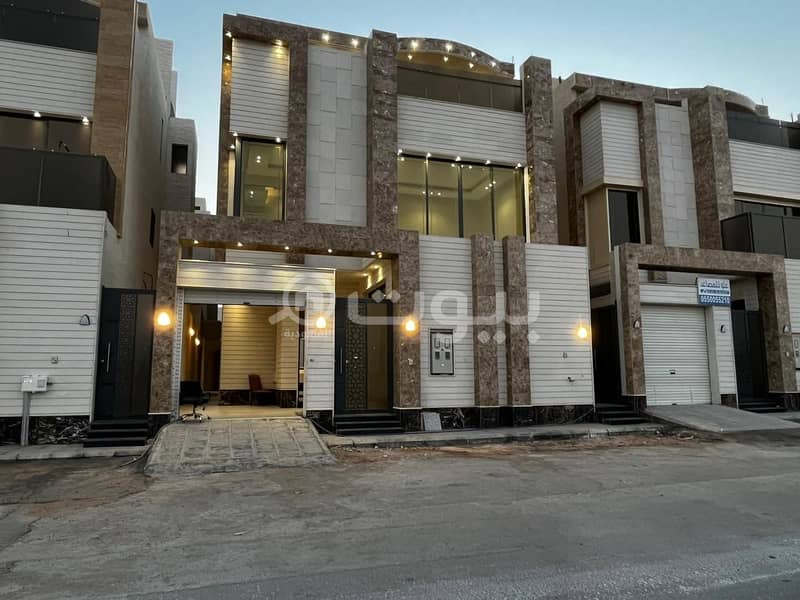 Villa with internal stairs for sale in Al Munsiyah, East Riyadh