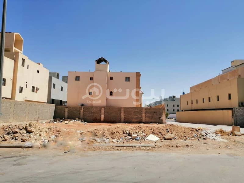 For sale residential land in Qurtubah, east of Riyadh