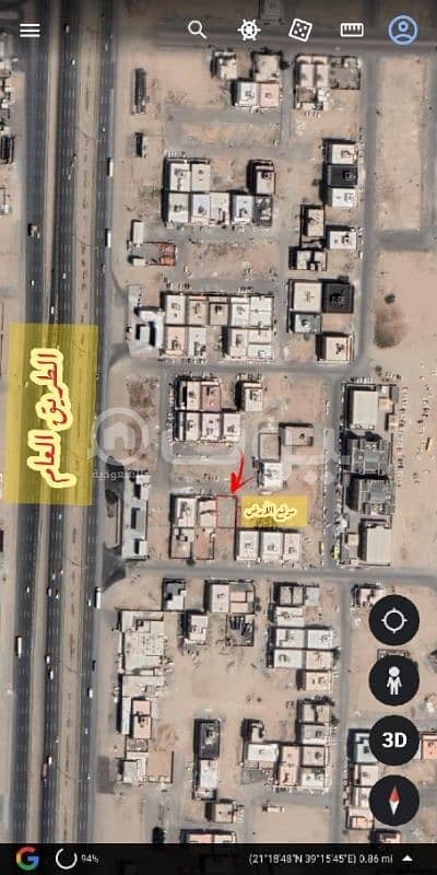 Residential Land for Sale in Jeddah, Western Region - Residential Land | 600 SQM for sale in Al Fadeylah, South of Jeddah