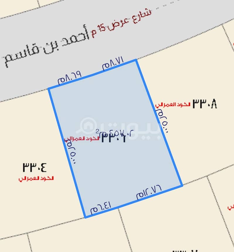 أرض سكنية للبيع بحي المهدية، غرب الرياض