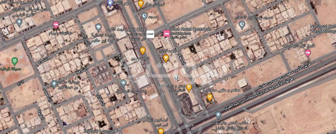 ارض للإيجار حي قرطبة ، الرياض