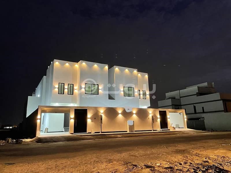 Attached villa for sale in Al Riyadh, North Jeddah