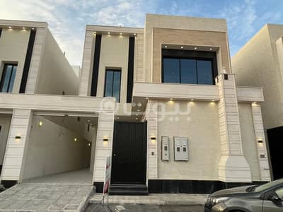 4 Bedroom Villa for Sale in Riyadh, Riyadh Region - Internal staircase villa with two apartments for sale in Al-Rimal district, east of Riyadh