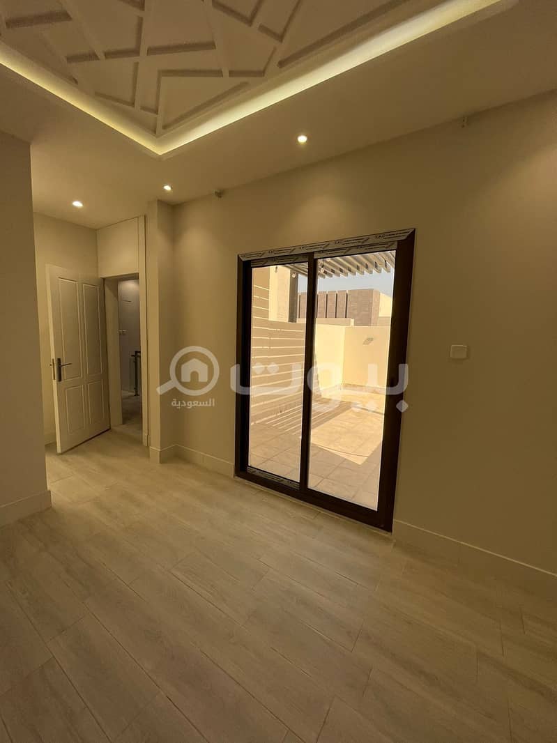 For Rent Luxury Apartment With Private Roof In Hittin, North Riyadh