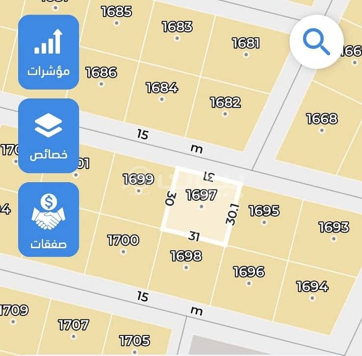 A plot of land for sale in Al Sharq, East Riyadh