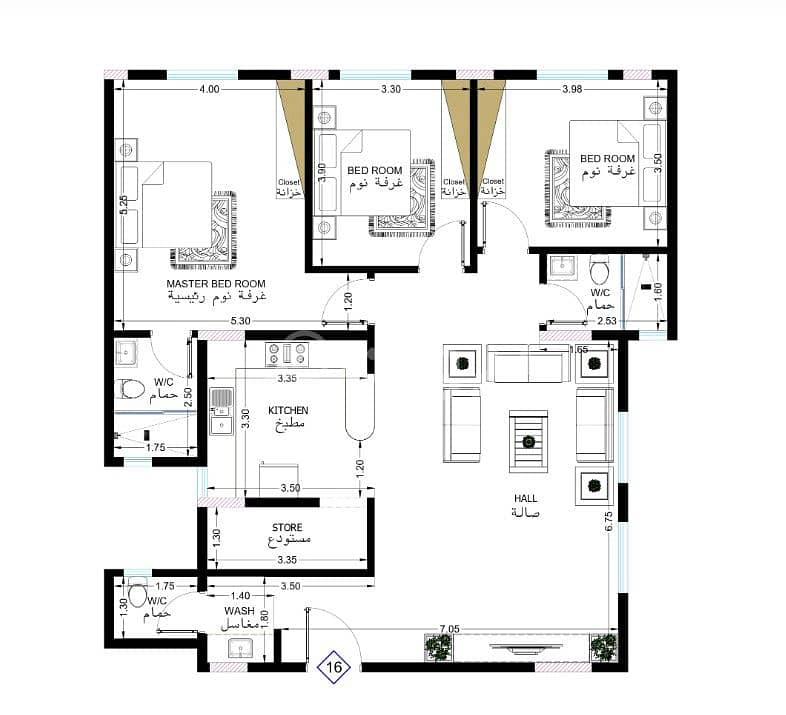 Apartment in Al Arid, North Riyadh at 839,000 - 9 Photos - 87511482