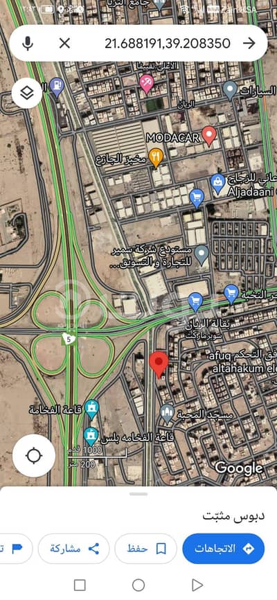 ارض سكنية  للبيع في جدة، المنطقة الغربية - للبيع ارض، بحي الريان مخطط الريان، في جدة