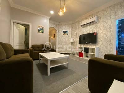شقة 3 غرف نوم للايجار في جدة، المنطقة الغربية - شقة مفروشة بحى الحمرا بجدة تبعد دقيقة عن شارع فلسطين