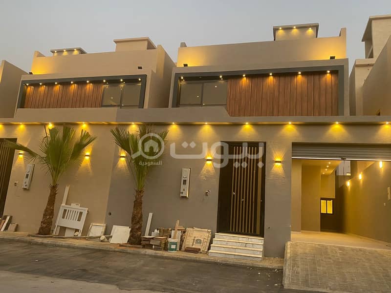 For sale a custom building villa in Al Hazm district, west of Riyadh