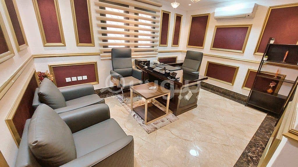 For rent an office in the Olaya district, north of Riyadh