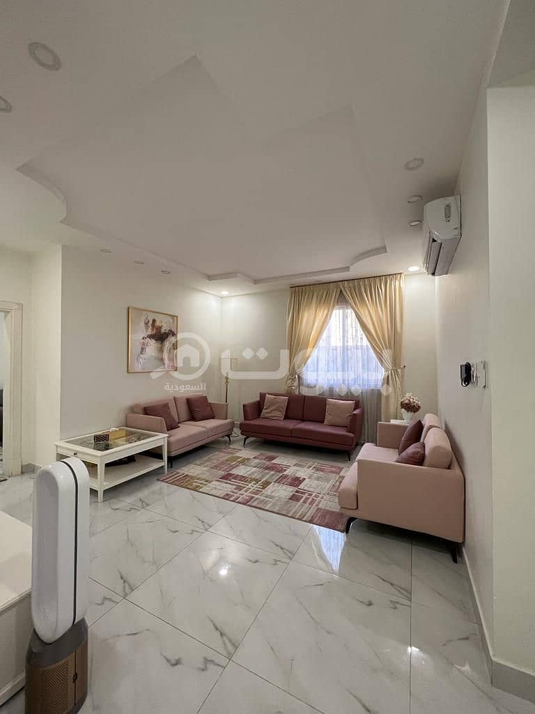 Upper Floor with a PVT entrance with a roof for sale in Al Narjis, North of Riyadh