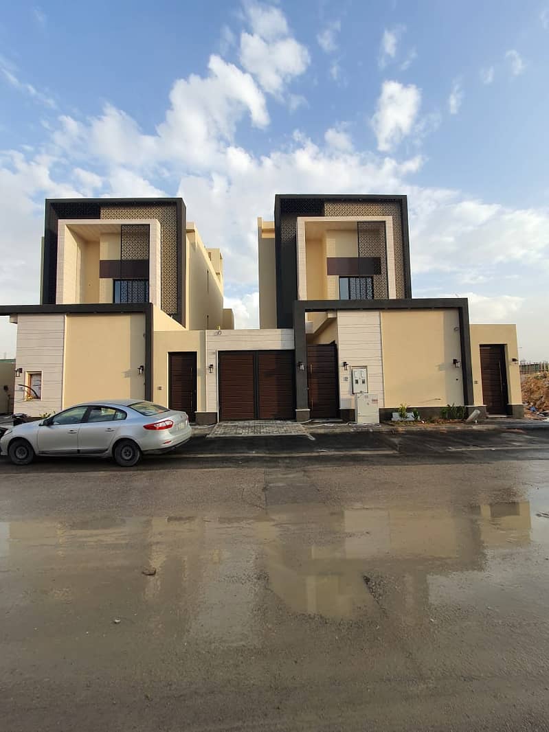فيلا درج صالة مع شقة للبيع بحي العارض، شمال الرياض