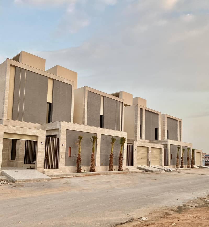 ٦ فلل مودرن درج صاله للبيع حي النهضة  ، شرق الرياض