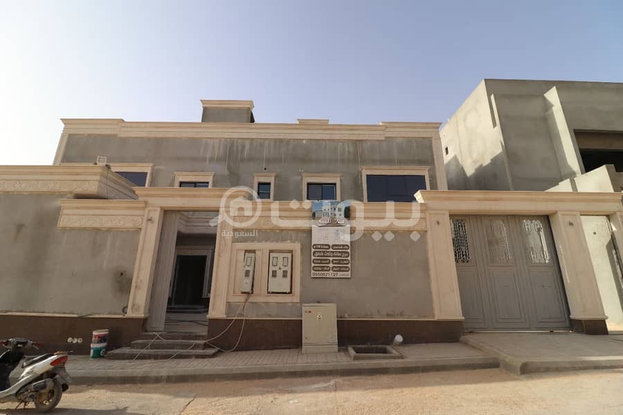 Villa under finishing for sale in Al Arid, north of Riyadh